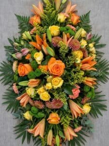 Double Ended Spray Yellow and orange