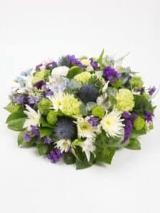 White & Purple Posy
