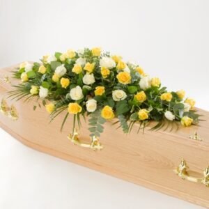 Rose Casket Spray Double Ended